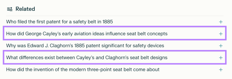 Related questions appear at the bottom of the answer.